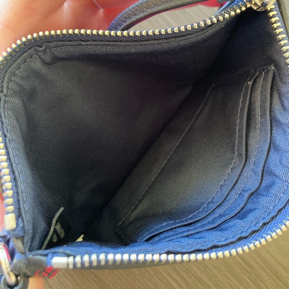 Coach Black and Pink Floral Wristlet - Picture 5 of 11